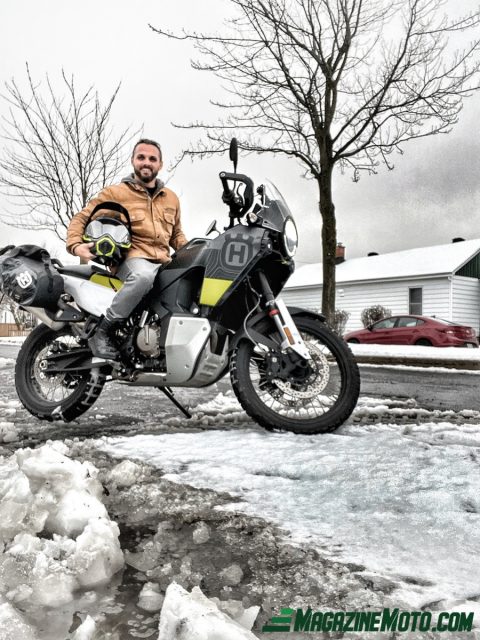 Grâce à la technologie embarqué, même dans des conditions extrêmes, la Norden 901 de Husqvarna fait le travail!