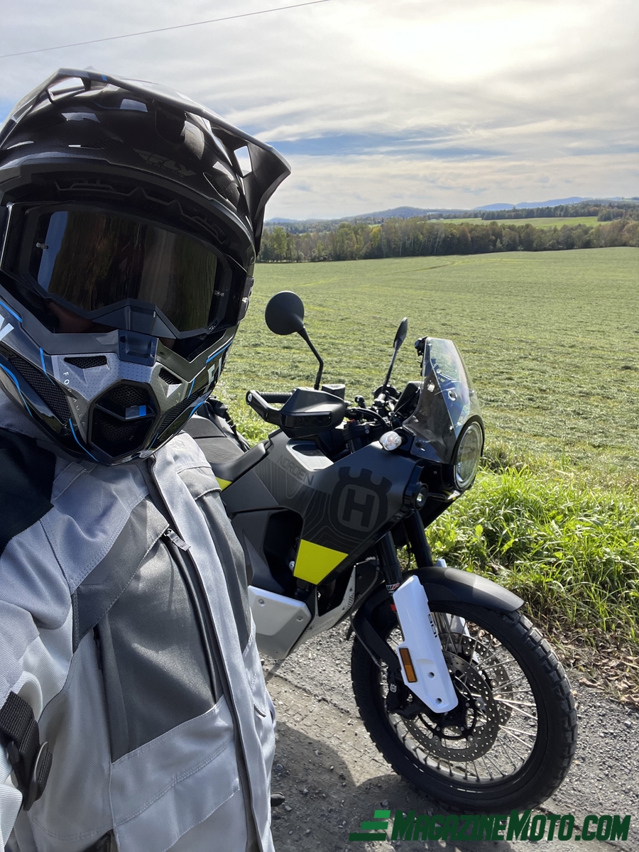 En exploration avec la Norden 901 de Husqvarna