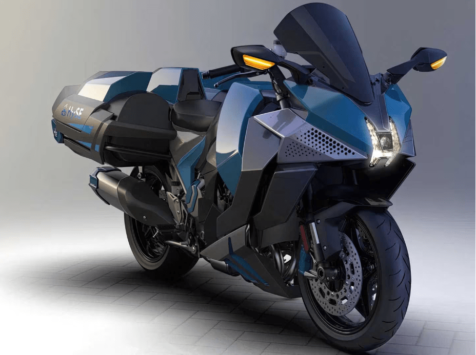 Hydrogen motorcycle, the Kawasaki H2 Hydrogen