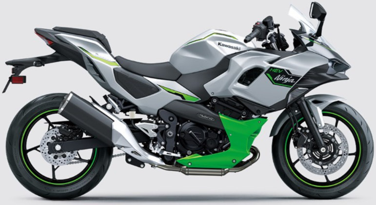 Kawasaki Ninja 7 Hybrid moto hybride essence-électrique