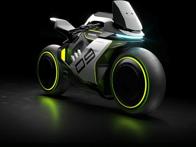 Segway APEX H2, moto hybride à hydrogène et électrique
