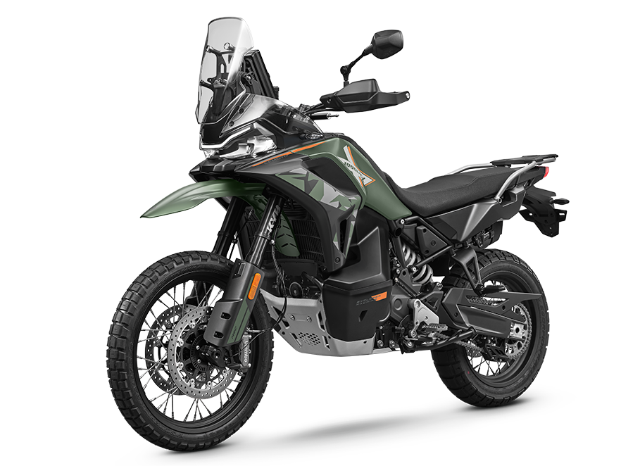 CFMOTO 1000MT-X 2025 en coloris vert Tactical